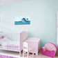 Nursery:  Whale        -   Removable Wall   Adhesive Decal
