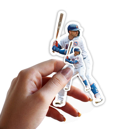 New York Mets: Pete Alonso  Player Minis        - Officially Licensed MLB Removable     Adhesive Decal