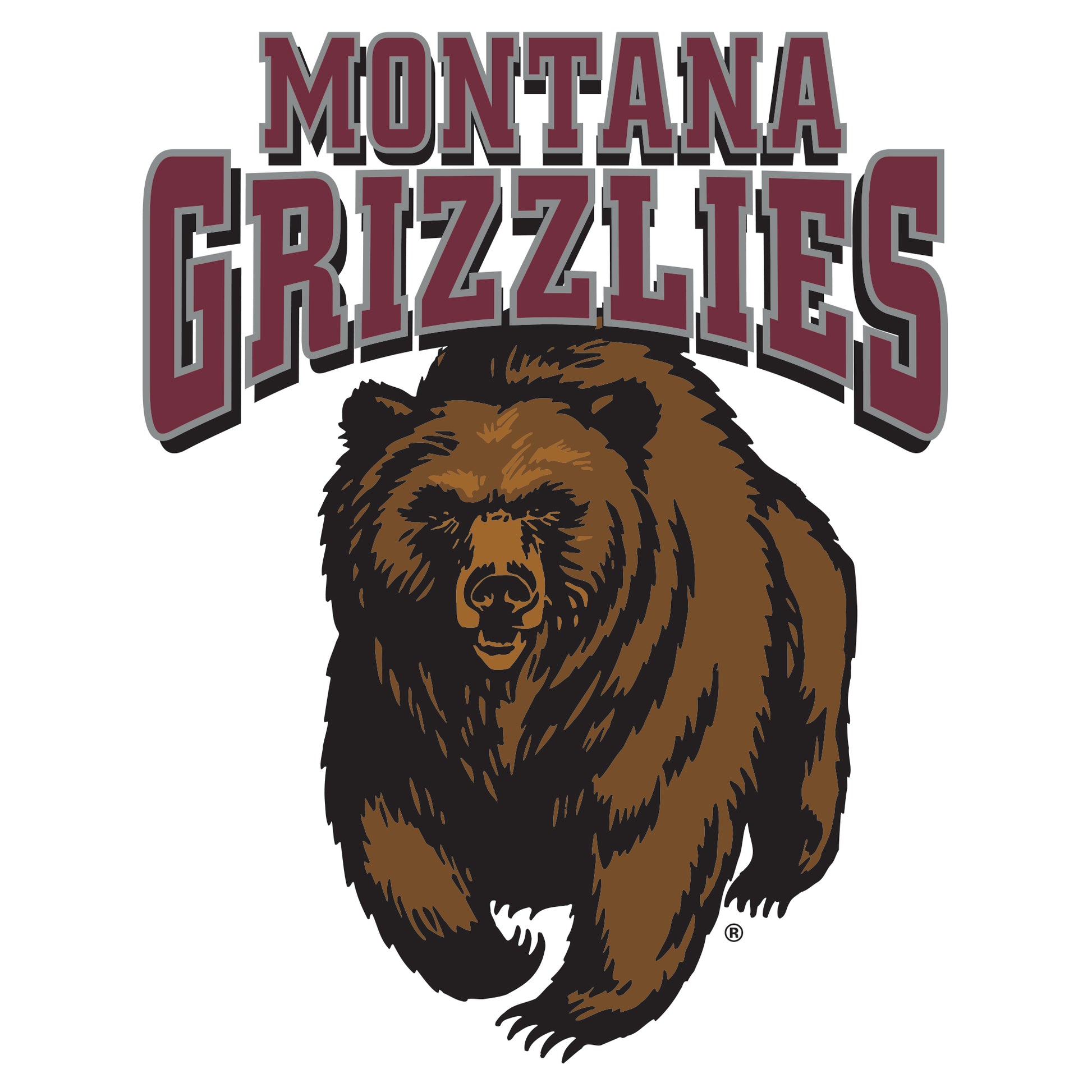 Grizz! - Memphis Grizzlies Mascot - Sticker
