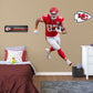 Kansas City Chiefs: Travis Kelce 2021        - Officially Licensed NFL Removable Wall   Adhesive Decal