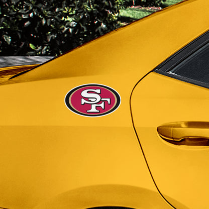 San Francisco 49ers:  2022 Car  Magnet        - Officially Licensed NFL    Magnetic Decal