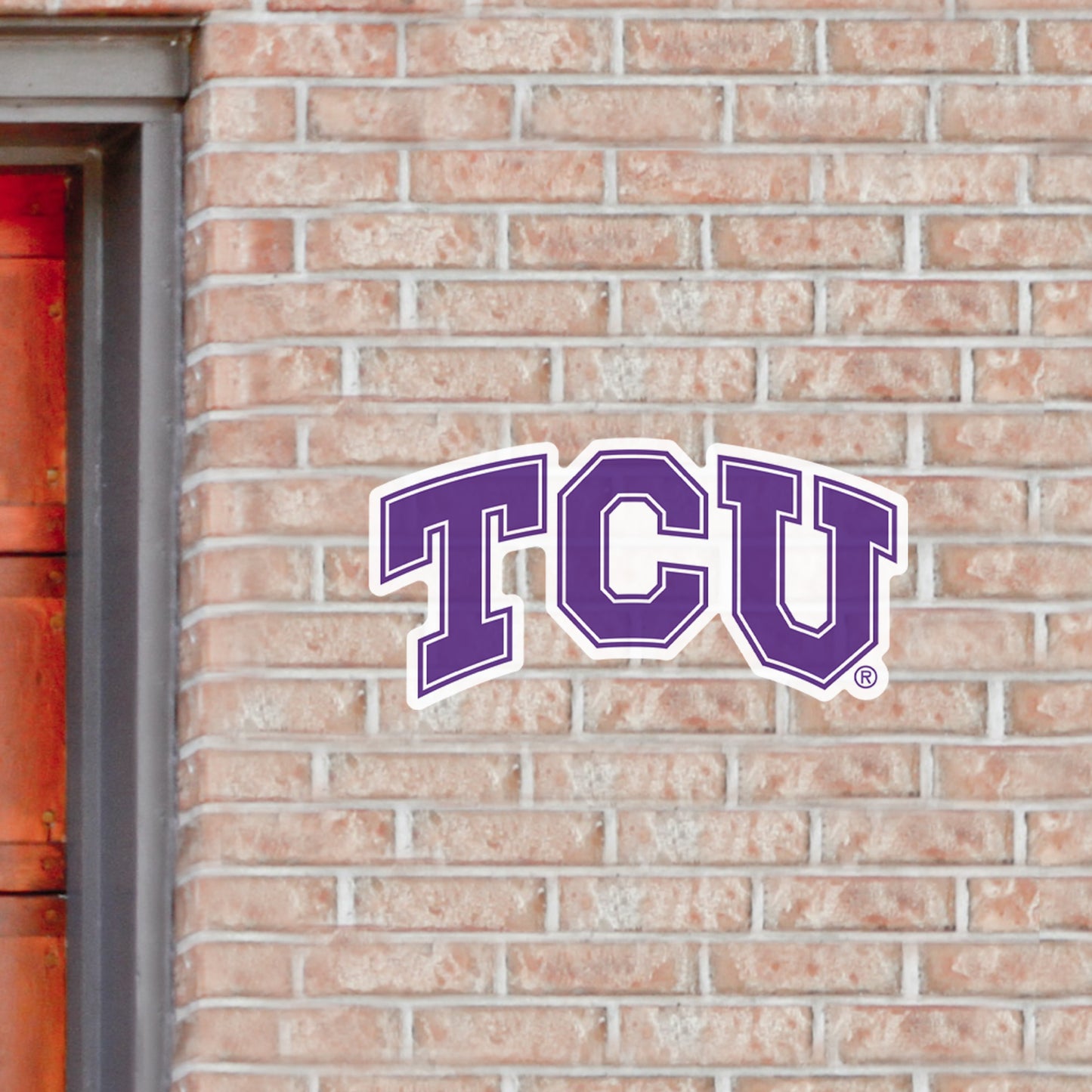 TCU Horned Frogs:  2022 Outdoor Logo        - Officially Licensed NCAA    Outdoor Graphic