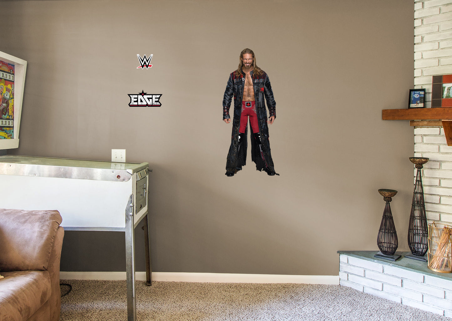 Edge         - Officially Licensed WWE Removable Wall   Adhesive Decal