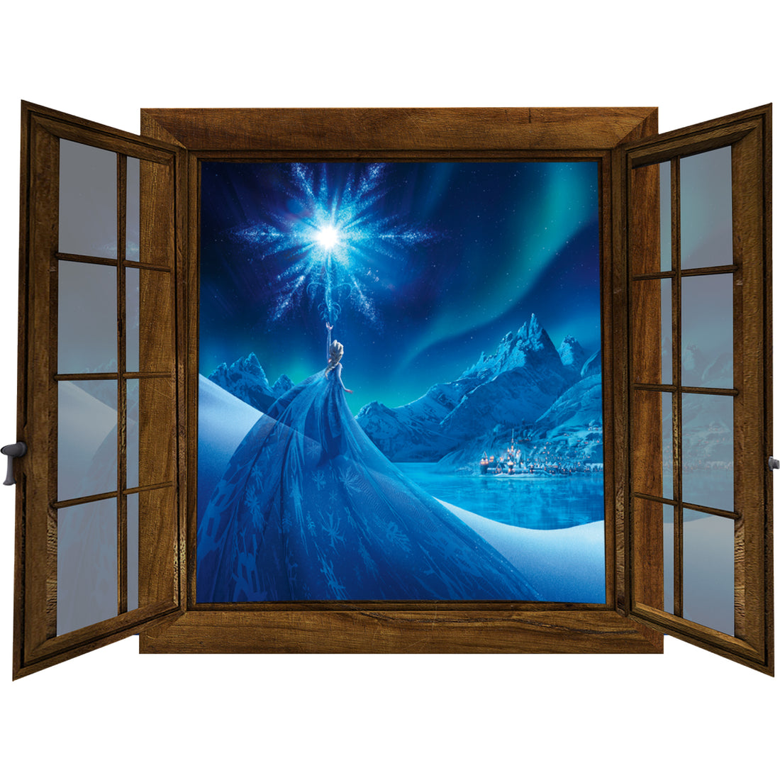 Frozen: Elsa Instant Window - Officially Licensed Disney Removable Adh ...