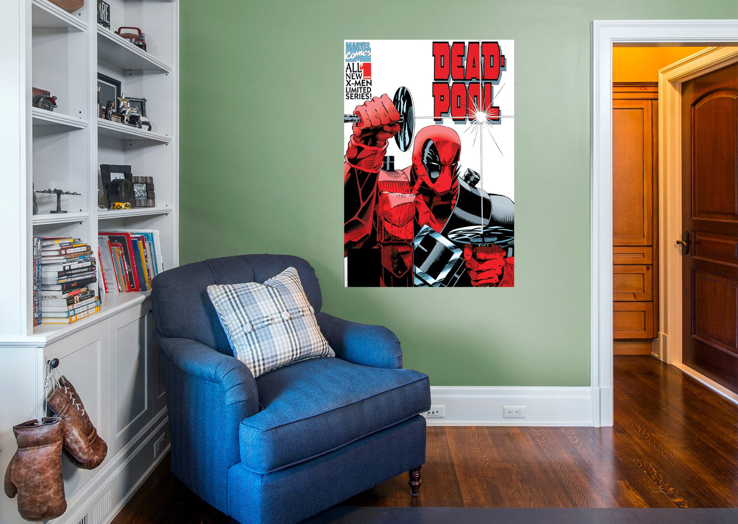 Deadpool:  Nerdy 30 Deadpool #1 Comic Cover Mural        - Officially Licensed Marvel Removable Wall   Adhesive Decal
