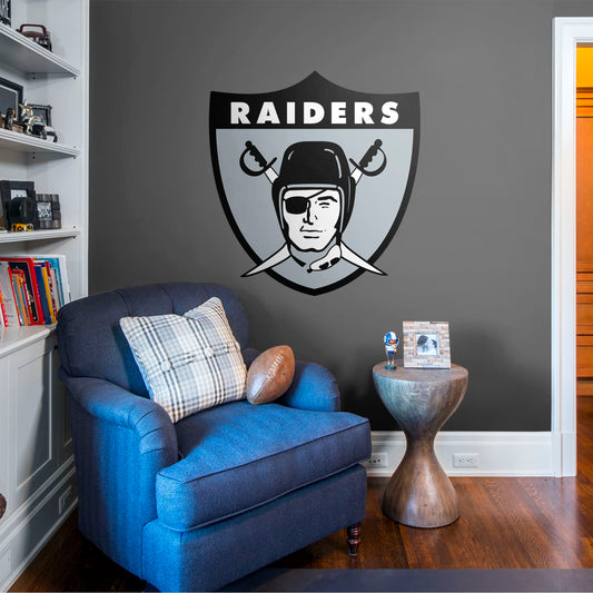 Las Vegas Raiders: Original AFL Logo - Officially Licensed NFL Removable Wall Decal