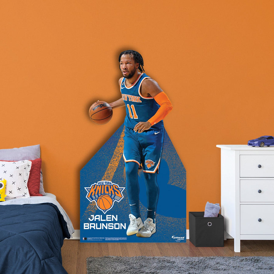 Jalen Brunson - Life-Size Stand Out - Official NBA - New York Knicks - Foam Core Cutout