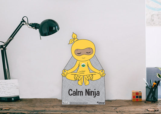 Calm Ninja Minis   Cardstock Cutout  - Officially Licensed Ninja Life Hacks    Stand Out