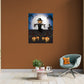 Halloween: Scarecrow Mural        -   Removable Wall   Adhesive Decal