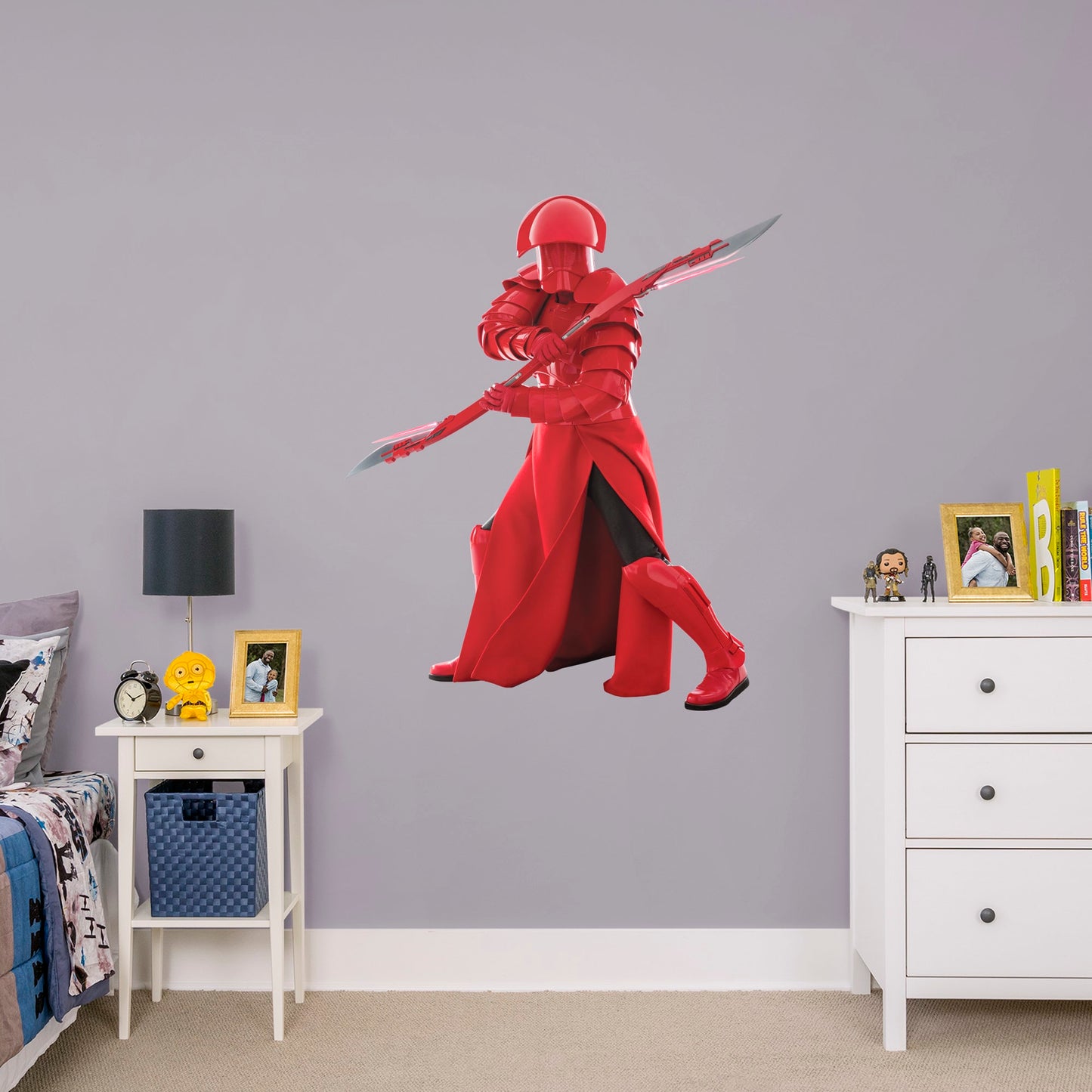 Giant Character + 2 Decals (41"W x 48"H)