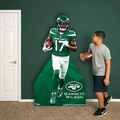 New York Jets: Garrett Wilson 2022  Life-Size   Foam Core Cutout  - Officially Licensed NFL    Stand Out