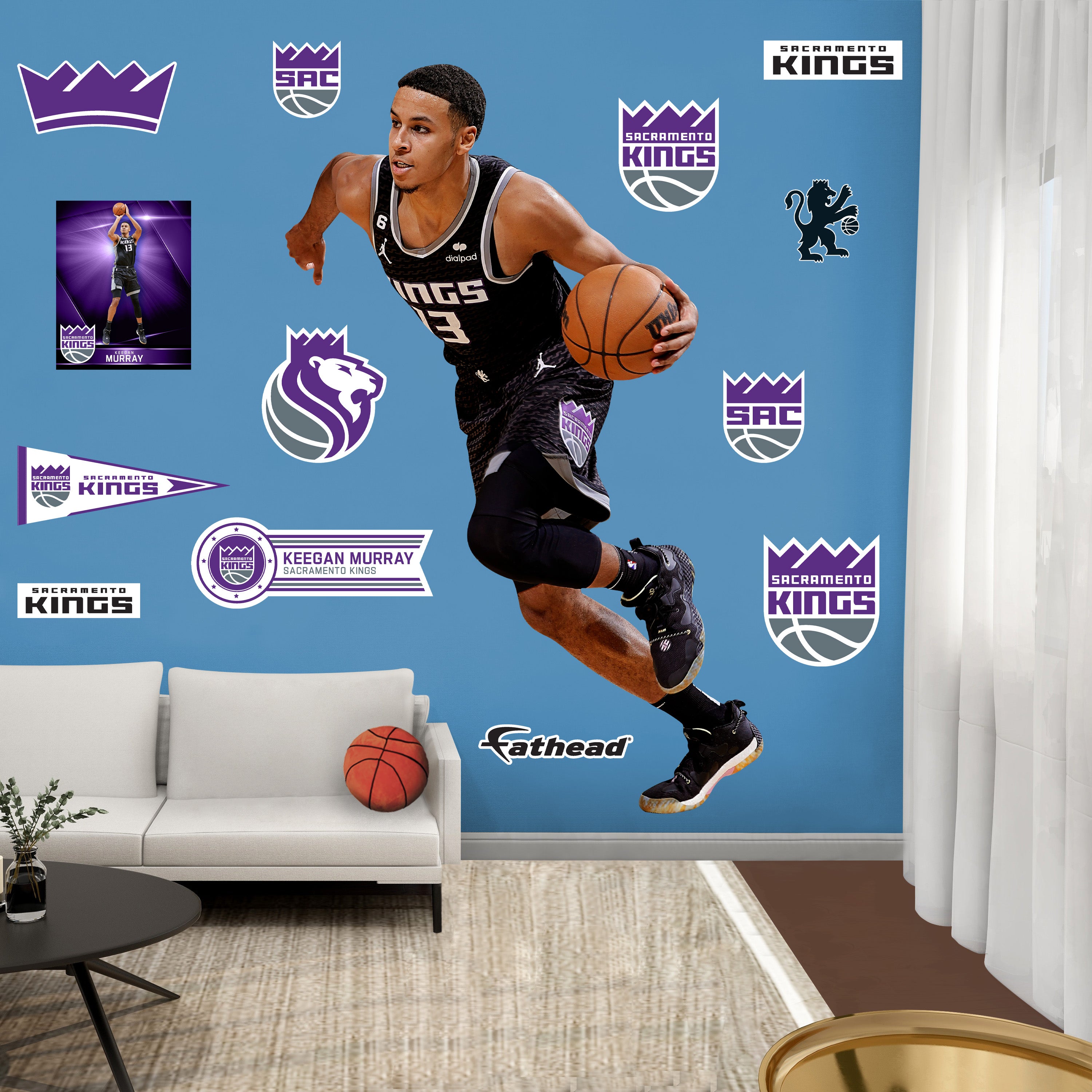 Sacramento Kings: Keegan Murray 2022 Life-Size Foam Core Cutout -  Officially Licensed NBA Stand Out