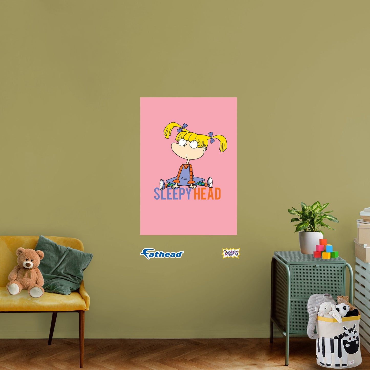 Rugrats: Sleepy Head Poster - Officially Licensed Nickelodeon Removable Adhesive Decal