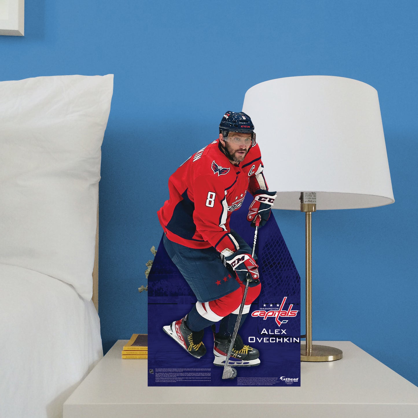 Washington Capitals: Alex Ovechkin 2021  Mini   Cardstock Cutout  - Officially Licensed NHL    Stand Out