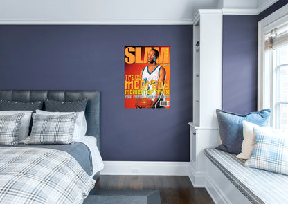 Orlando Magic: Tracy McGrady SLAM Magazine 46 Cover Mural - Officially Licensed NBA Removable Adhesive Decal