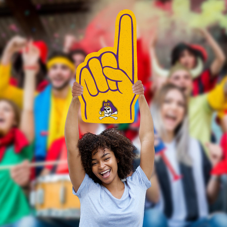 Foam Finger - Big Head - Official NCAA - East Carolina Pirates - Foam Core Cutout