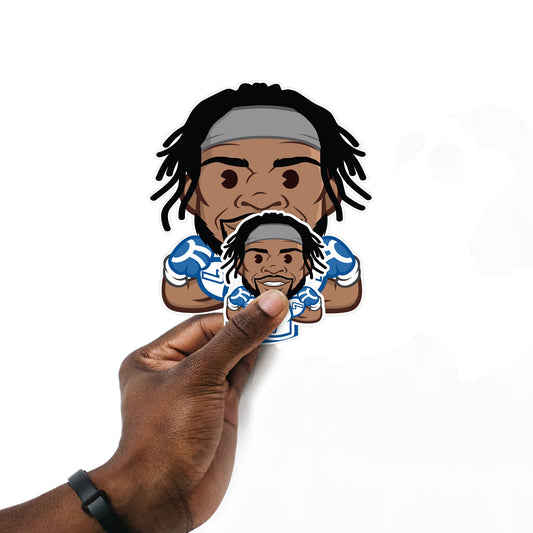Dallas Cowboys: Trevon Diggs  Emoji Minis        - Officially Licensed NFLPA Removable     Adhesive Decal