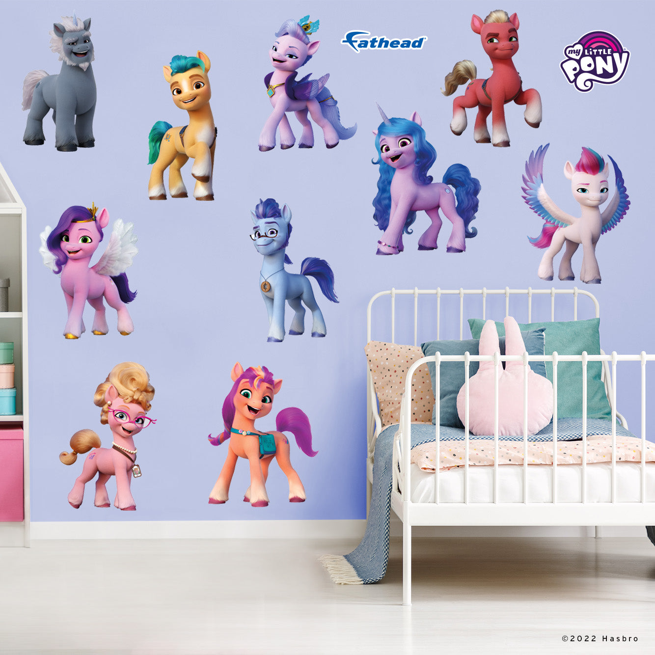 My Little Pony Movie 2: My Little Pony Collection - Officially Licensed Hasbro Removable Adhesive Decal