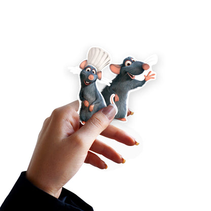 Sheet of 4 -Ratatouille: Remy Minis - Officially Licensed Disney Remov –  Fathead