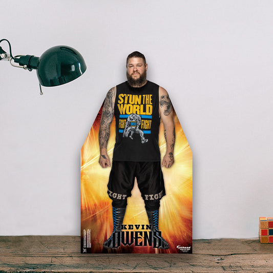 Kevin Owens   Mini   Cardstock Cutout  - Officially Licensed WWE    Stand Out