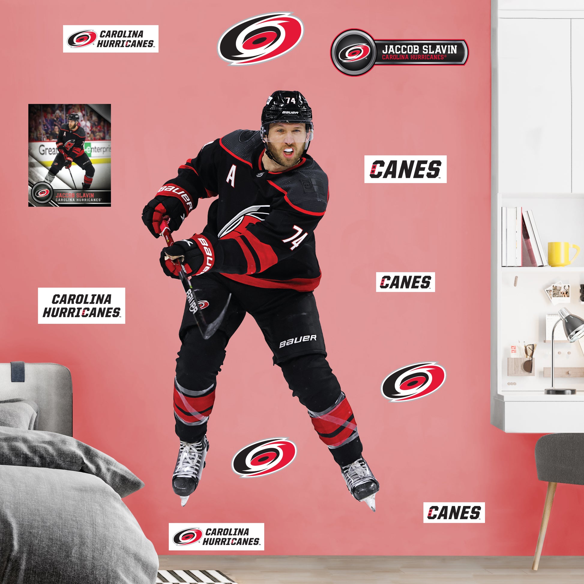 NHL Carolina Hurricanes Personalized Special Design I Pink I Can