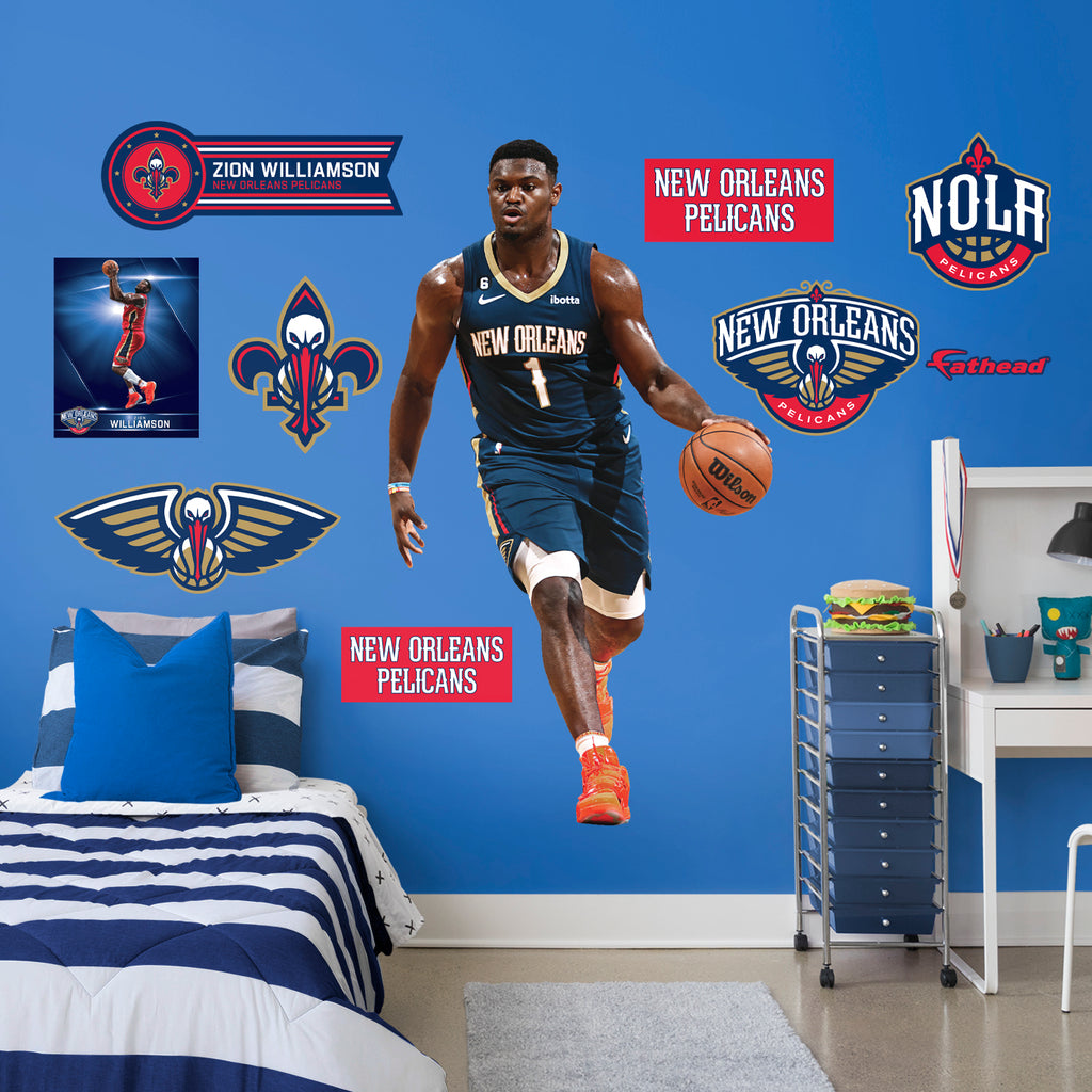 Life-Size Athlete +9 Decals (44"W x 78"H)