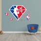 75th Anniversary: Logo - Officially Licensed NBA Removable Adhesive Decal