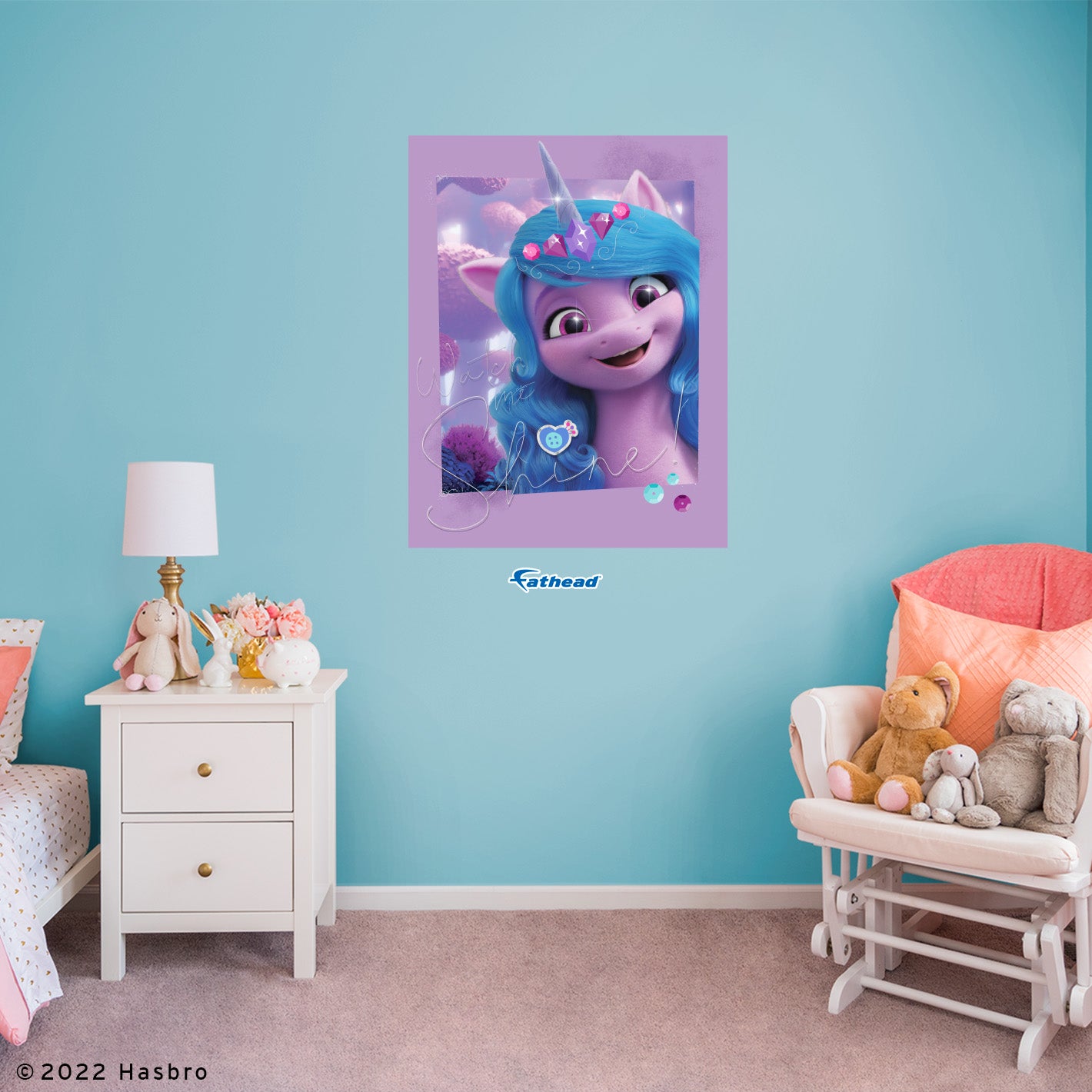 My Little Pony Movie 2: Watch Me Shine Poster - Officially Licensed Hasbro Removable Adhesive Decal