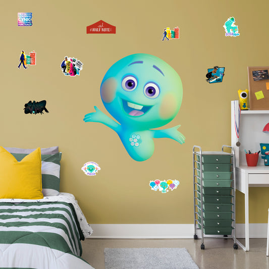 Giant Character + 10 Decals (37"W x 39"H)