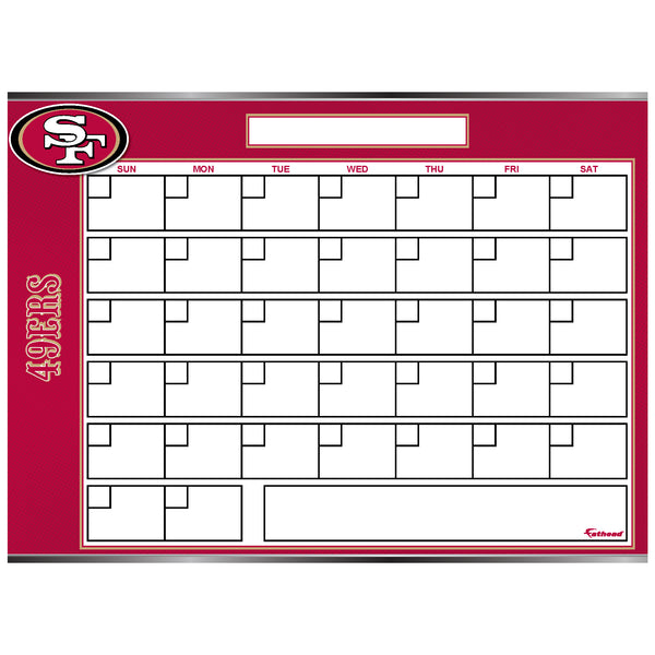 San Francisco 49ers 2022 Wall Calendar