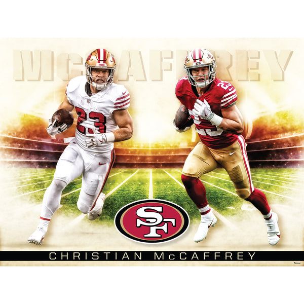 San Francisco 49ers: Christian McCaffrey 2022 Outdoor Player - Officia –  Fathead