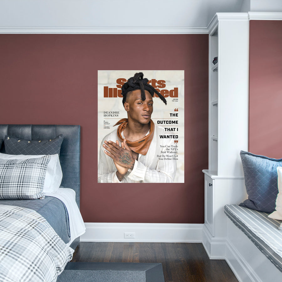 DeAndre Hopkins - May 2020 V131.5 Sports Illustrated Cover - Peel & Stick Poster - Official NFL - Reusable Vinyl Wall Decal