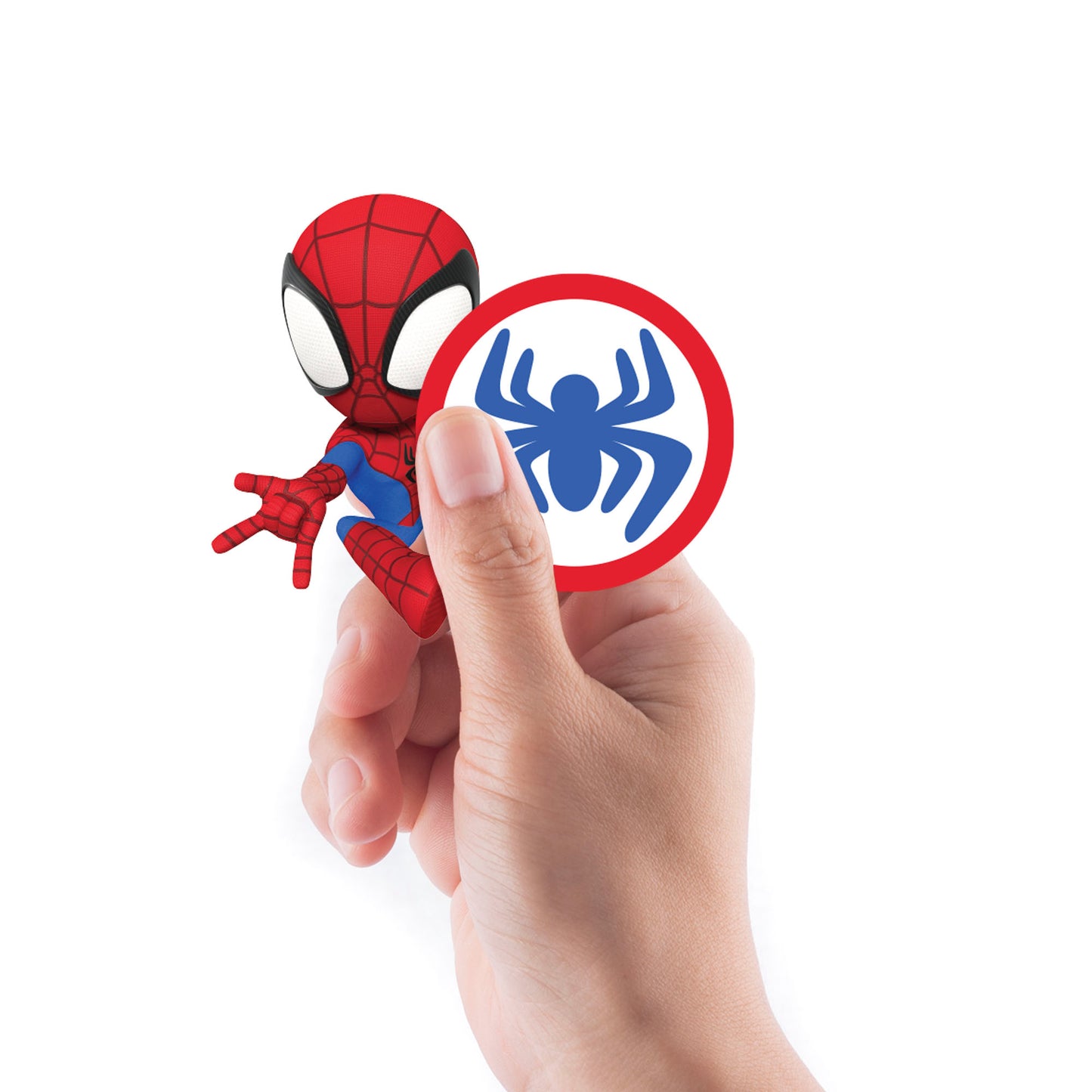Sheet of 5 -Spidey and his Amazing Friends: Spidey Minis        - Officially Licensed Marvel Removable    Adhesive Decal
