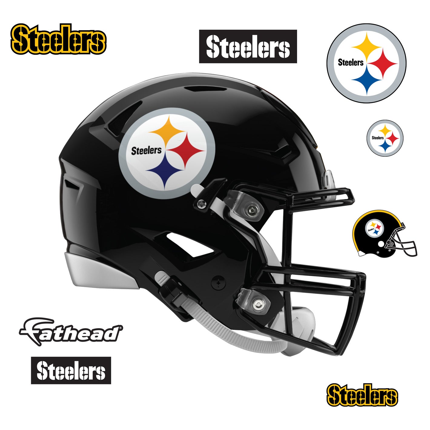 Pittsburgh Steelers: 2022 Helmet - Officially Licensed NFL Removable  Adhesive Decal