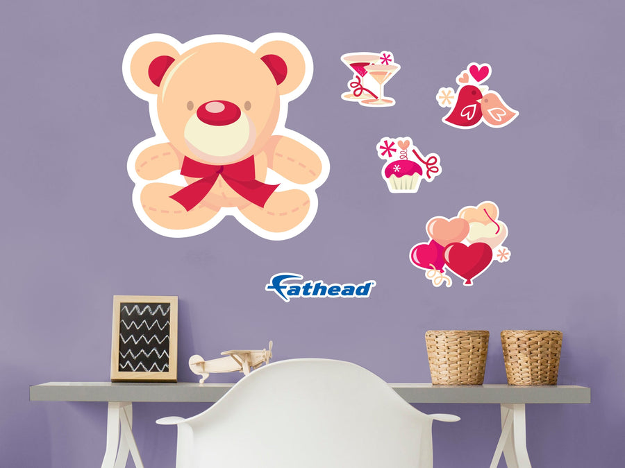 Valentine's Day: Lovely Icon - Removable Adhesive Decal