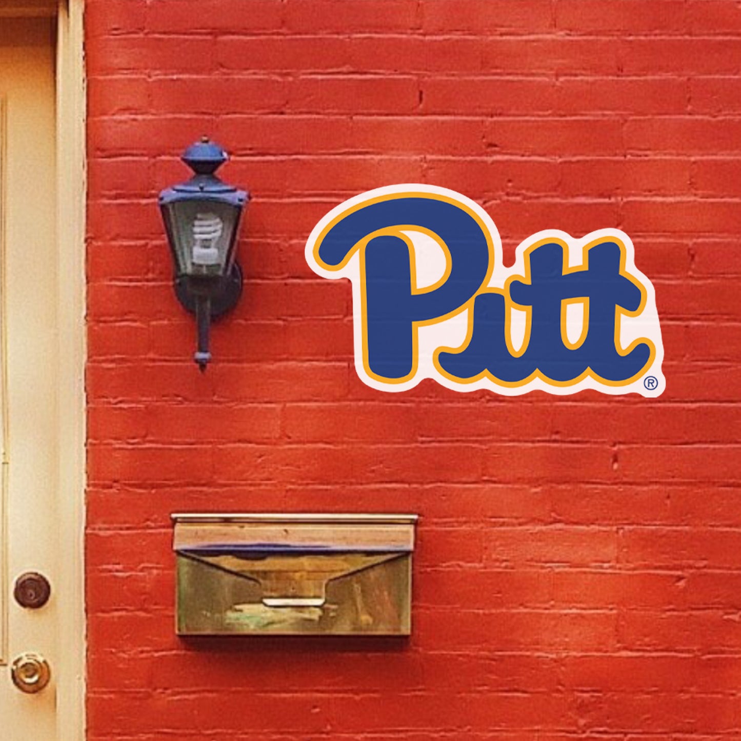 Pittsburgh Panthers - Logo - Outdoor Wall Decals - Official NCAA - Scratch Resistant Alumigraphics Smooth