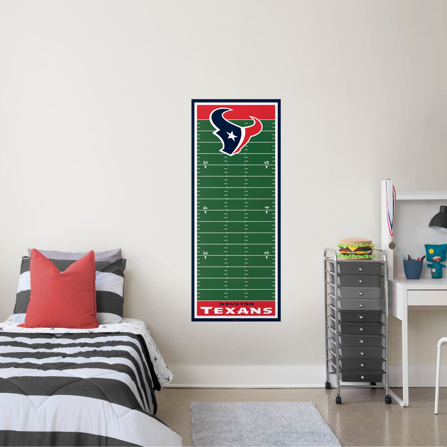Houston Texans: Growth Chart - Officially Licensed NFL Removable Wall Graphic