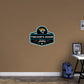 Jacksonville Jaguars:   Badge Personalized Name        - Officially Licensed NFL Removable     Adhesive Decal