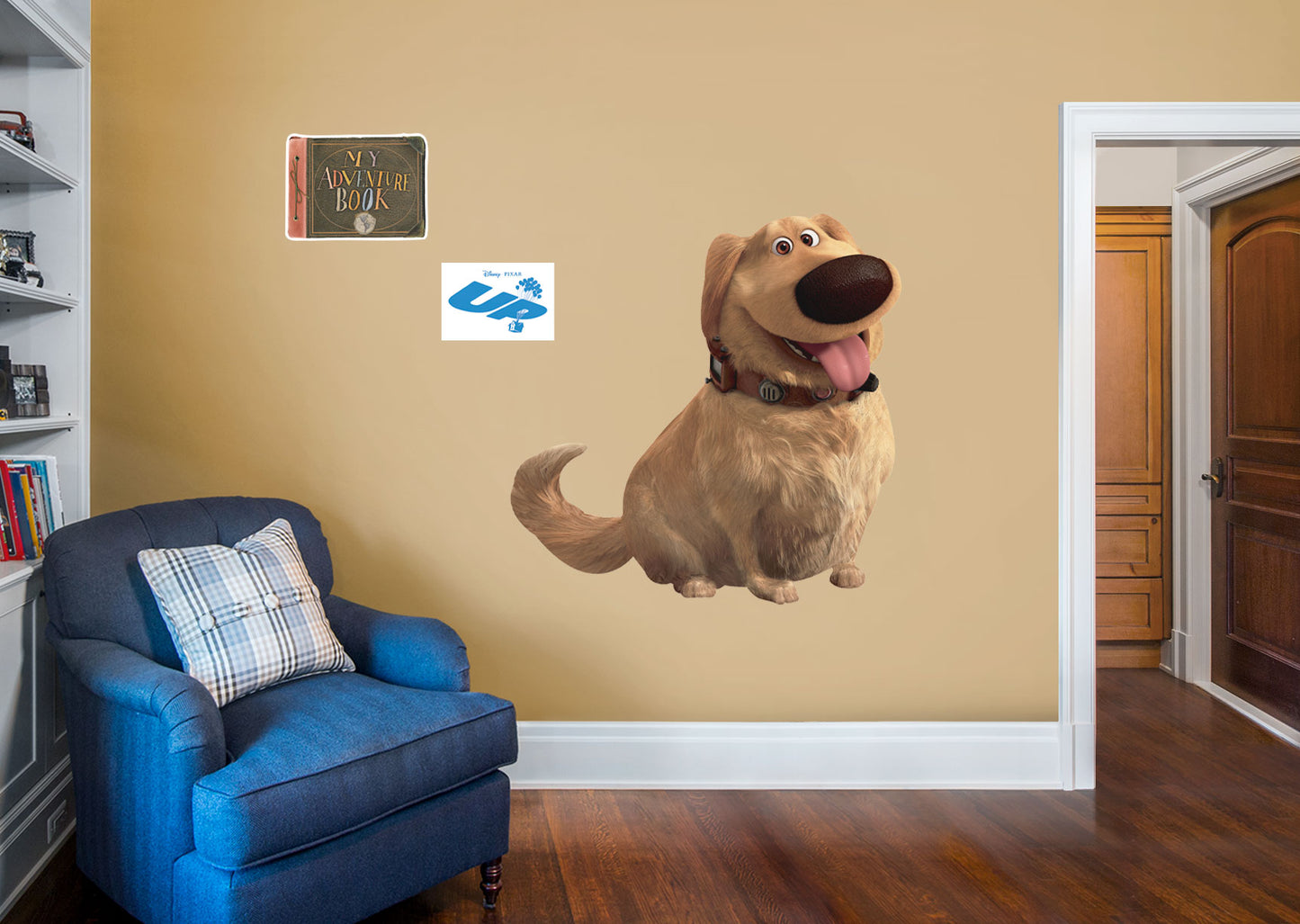 UP: Dug RealBig        - Officially Licensed Disney Removable Wall   Adhesive Decal