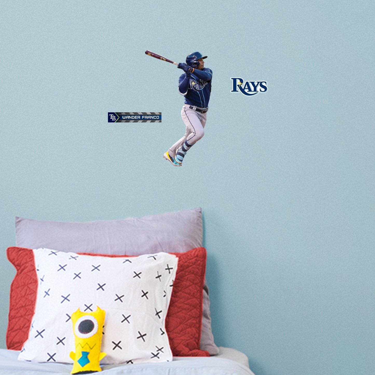 Tampa Bay Rays: Wander Franco 2022 Poster - Officially Licensed