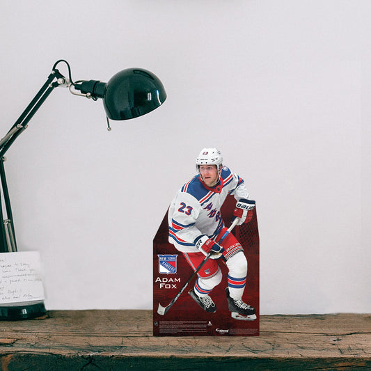 New York Rangers: Adam Fox   Mini   Cardstock Cutout  - Officially Licensed NHL    Stand Out
