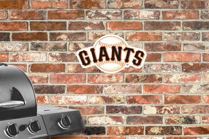 San Francisco Giants:  Logo        - Officially Licensed MLB    Outdoor Graphic