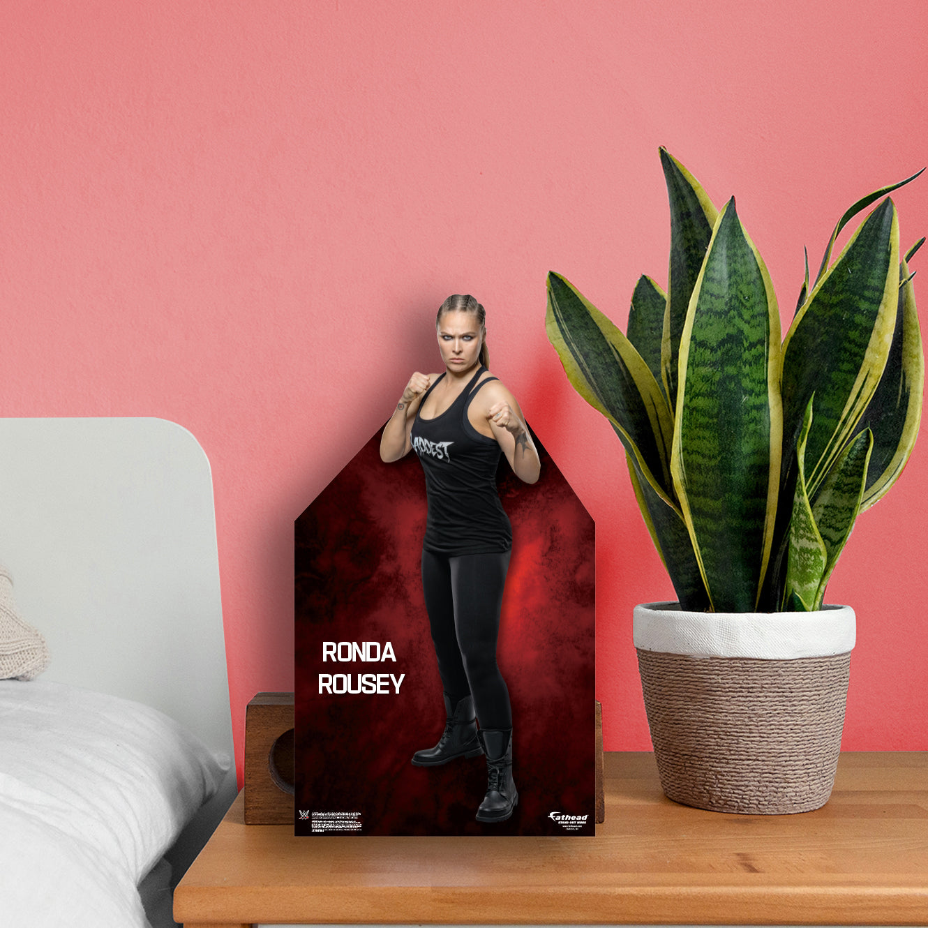 Ronda Rousey   Mini   Cardstock Cutout  - Officially Licensed WWE    Stand Out