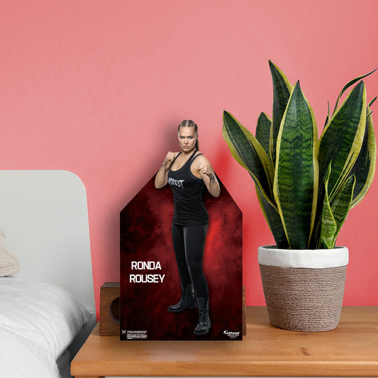 Ronda Rousey   Mini   Cardstock Cutout  - Officially Licensed WWE    Stand Out