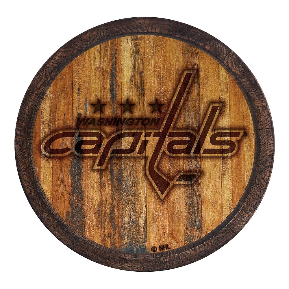 Washington Capitals: Branded "Faux" Barrel Top Sign - The Fan-Brand