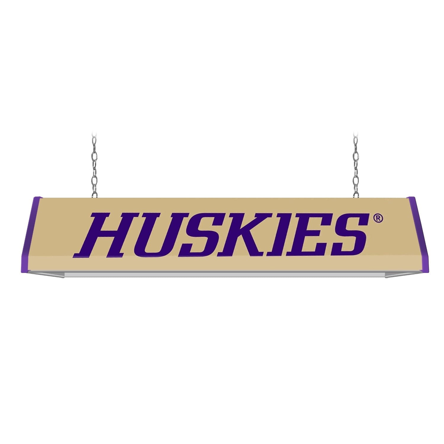 Washington Huskies: Huskies - Standard Pool Table Light - The Fan-Brand