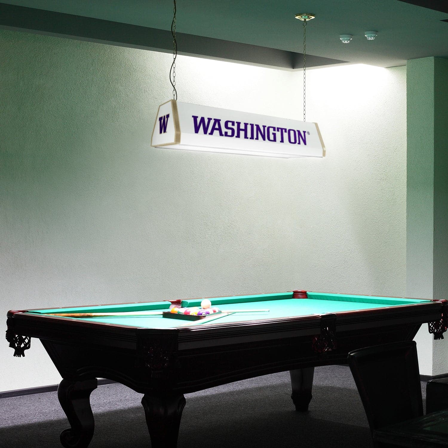 Washington Huskies: Standard Pool Table Light - The Fan-Brand