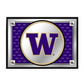 Washington Huskies: Team Spirit - Framed Mirrored Wall Sign - The Fan-Brand