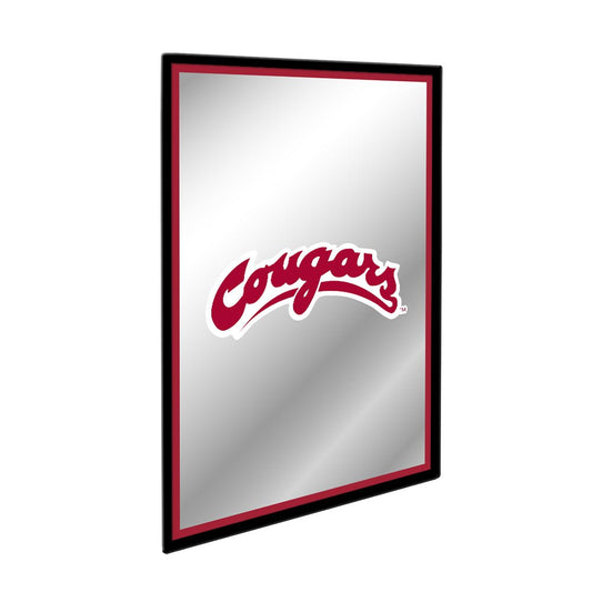 Washington State Cougars: Framed Mirrored Wall Sign - The Fan-Brand