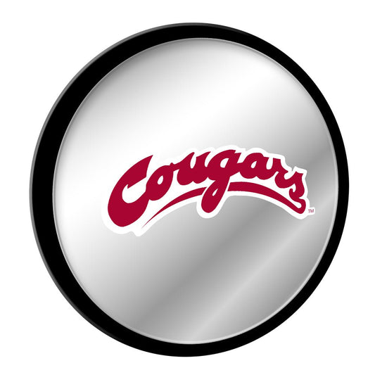 Washington State Cougars: Modern Disc Mirrored Wall Sign - The Fan-Brand